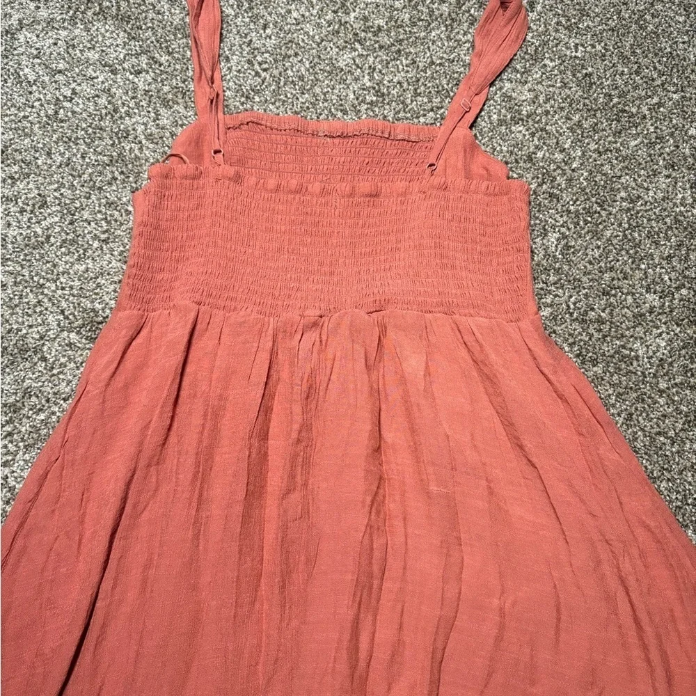 Wishlist Terracotta Button-Front Maxi Dress - Picture 7 of 14